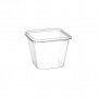 Verzegelbaar TP beker / pot / bak 74 x 74 x 63 mm. en inhoud 150 ml. - Joop Voet Verpakkingen